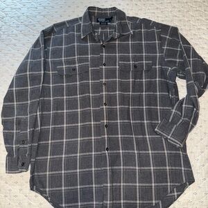 Vintage POLO RALPH LAUREN Mens Benford 100% Cotton Shirt Grey  Size M